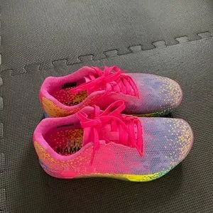 NOBULL Shoes Nobull Neon Pink Glitch Trainer Shoes 75 Price